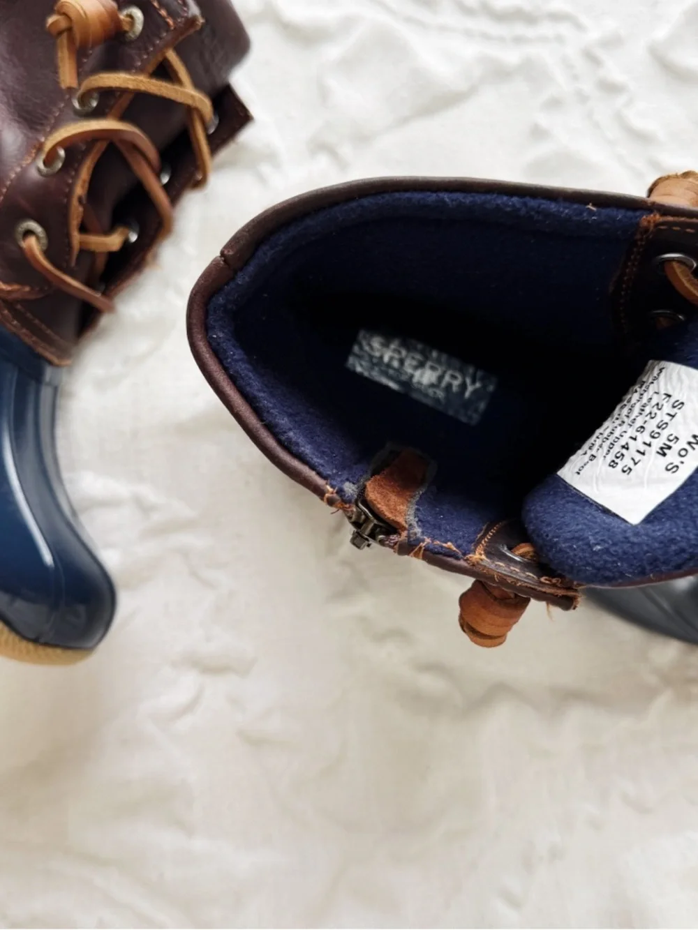 Sperry Saltwater Duck Boot Size 5 New
